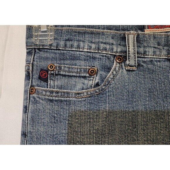 Z Cavaricci Vintage Jeans - Size 7, Low Rise Crop Straight Leg - Picture 7 of 8